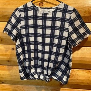 Madewell plaid shirt